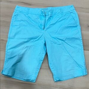 New York & Company Blue Bermuda Shorts. Size 16